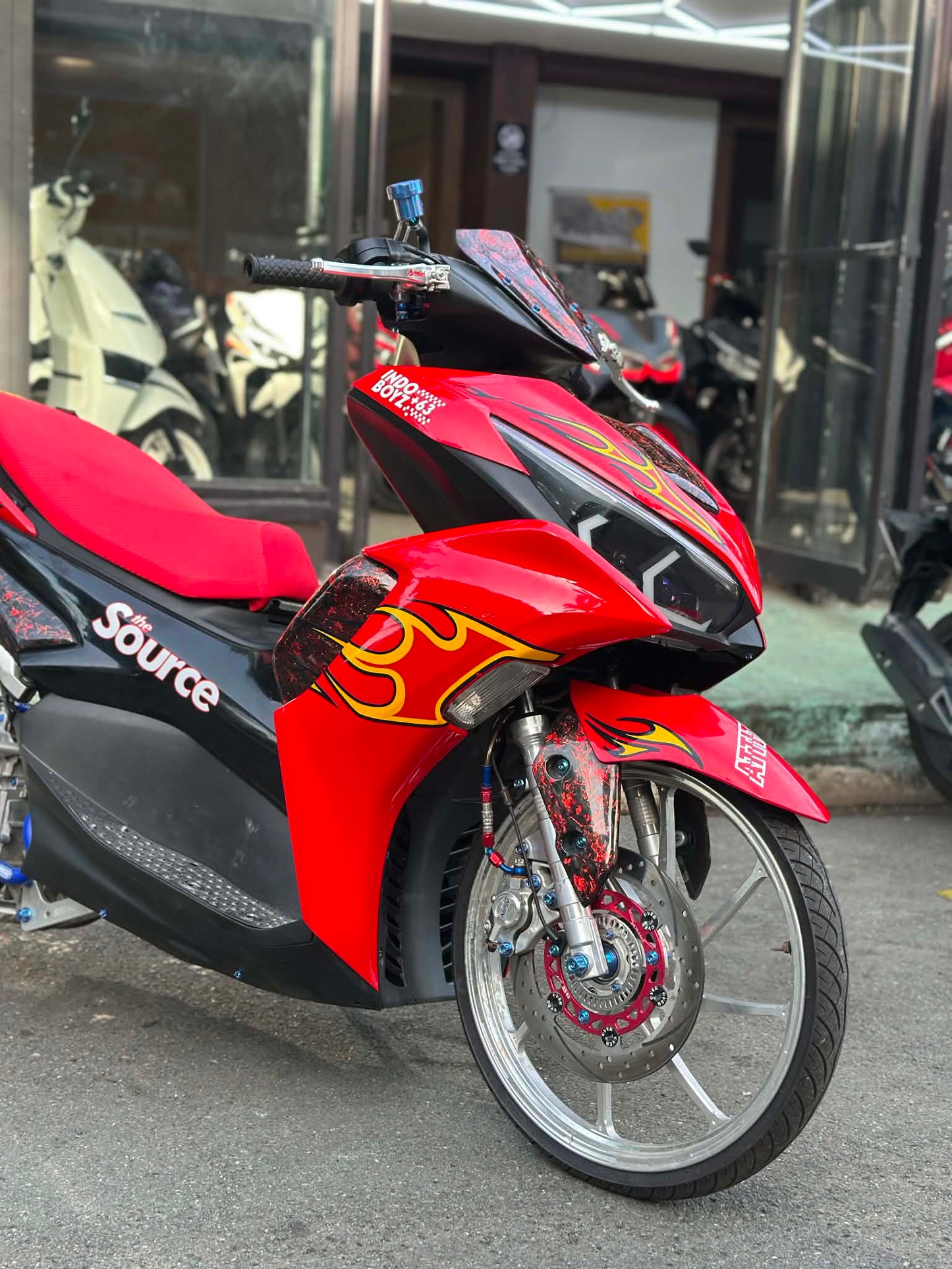 YAMAHA AEROX V2 (RED)