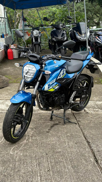SUZUKI GIXXER 150 {BLUE}