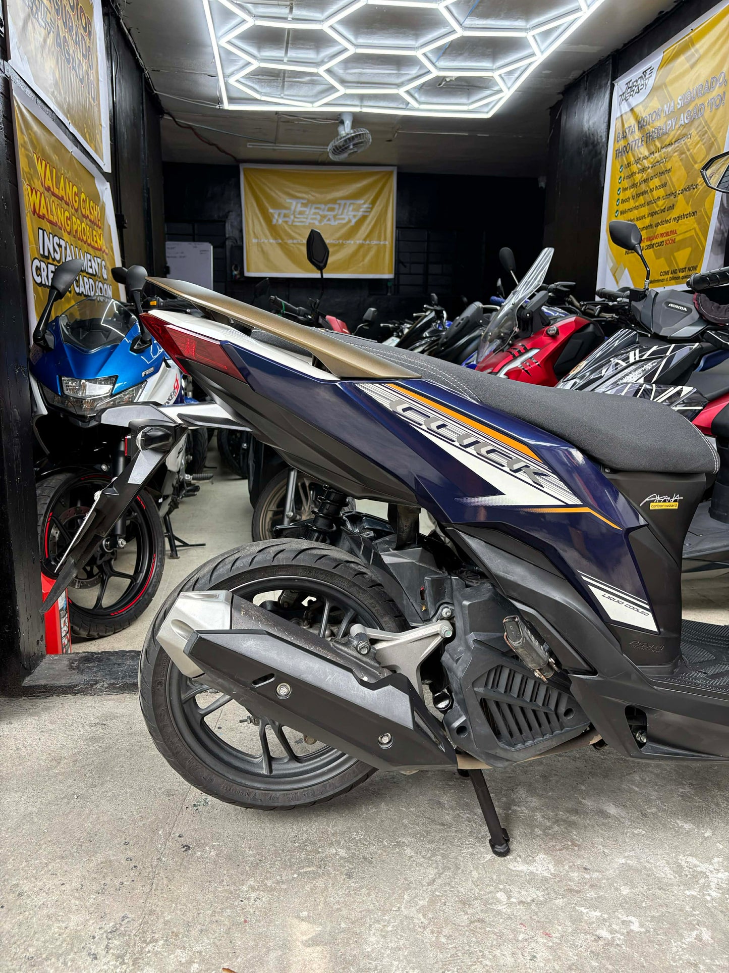 HONDA CLICK V3 (WHITE BLUE)