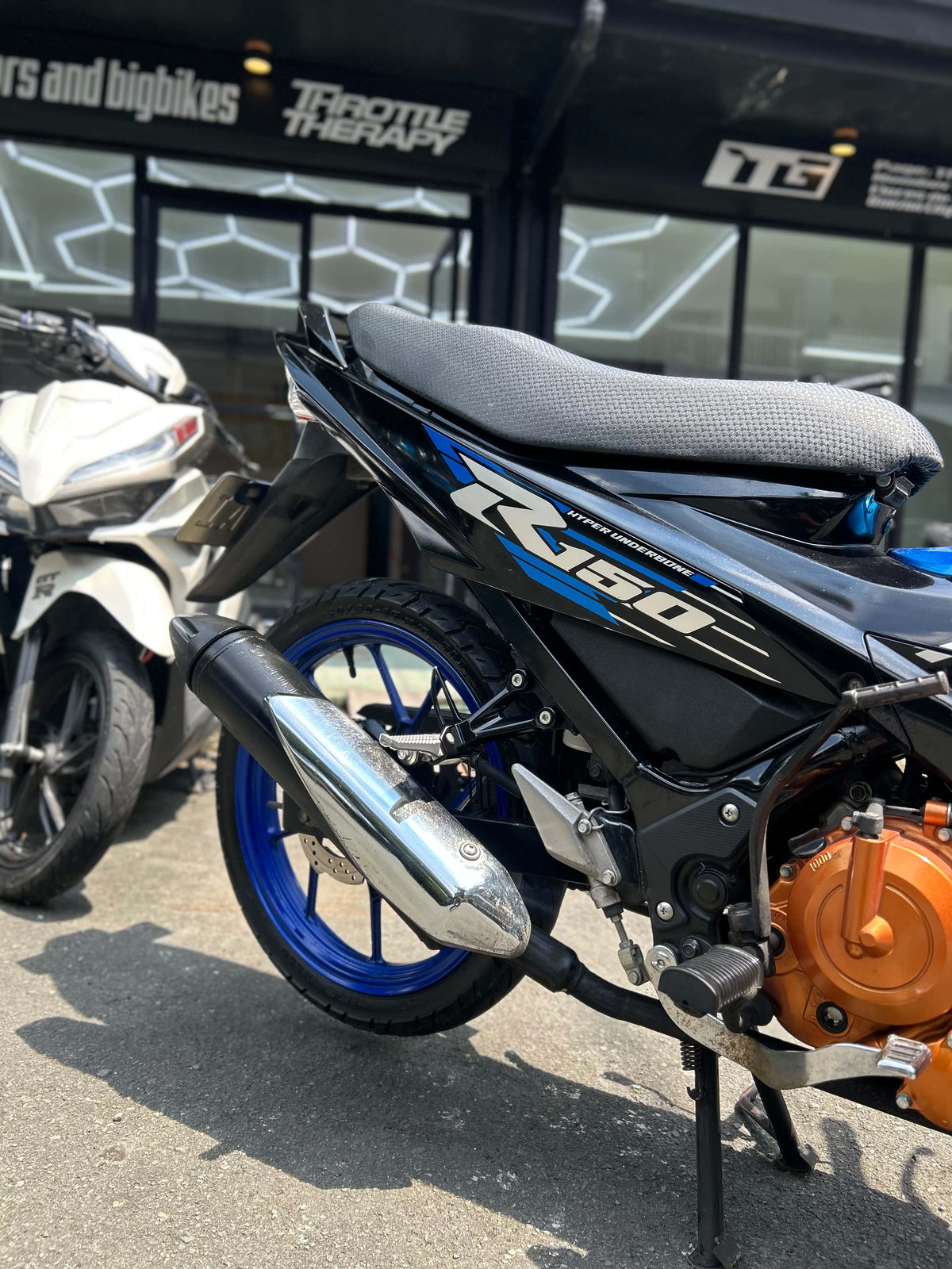 2024 Suzuki Raider Carb Blue/Black💙🖤